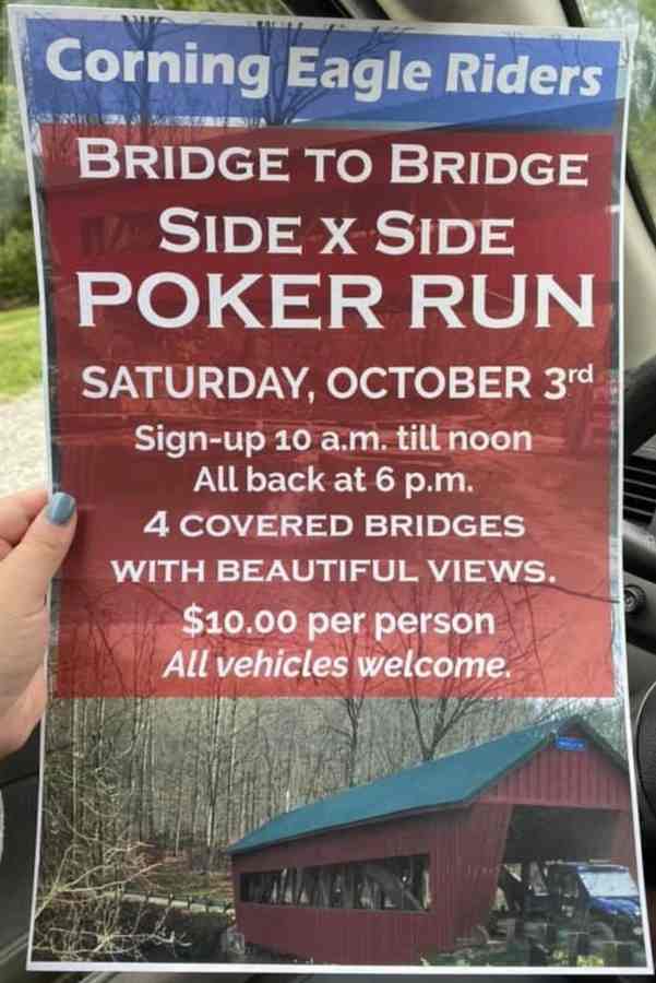 Corning Eagle Riders Side X Side October 03, 2020 Flier